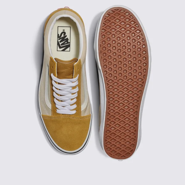 TÊNIS VANS OLD SKOOL SUEDE POP CANVAS CREAM