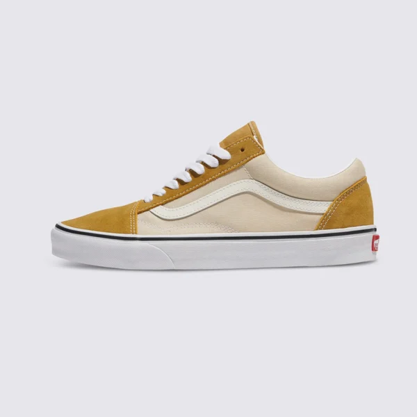 TÊNIS VANS OLD SKOOL SUEDE POP CANVAS CREAM