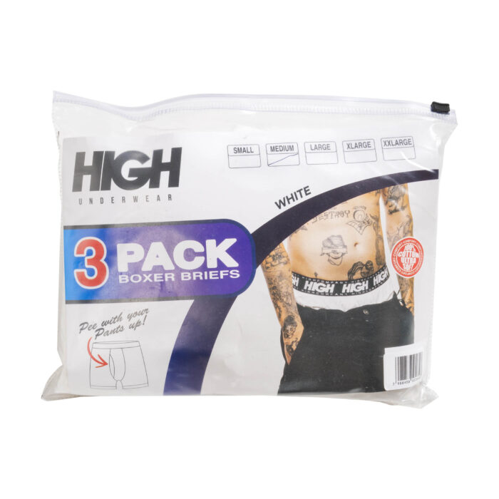 PACK DE CUECAS HIGH COMPANY BRANCA