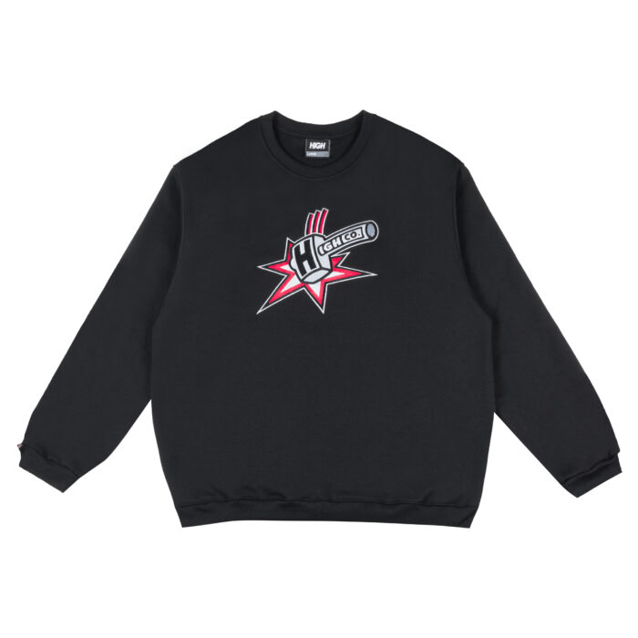 MOLETOM HIGH COMPANY HAMMER PRETO