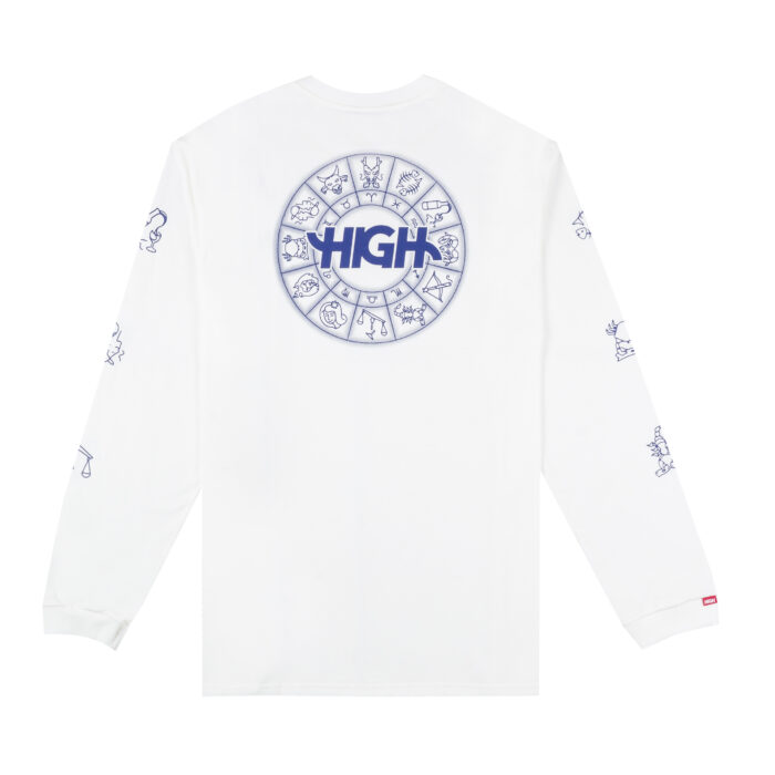 LONGSLEEVE HIGH COMPANY ZODIAC BRANCA