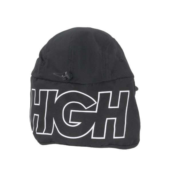 Outdoor_5_Panel_Black_Back BONE HIGH COMPANY 5PANEL OUTDOOR PRETO