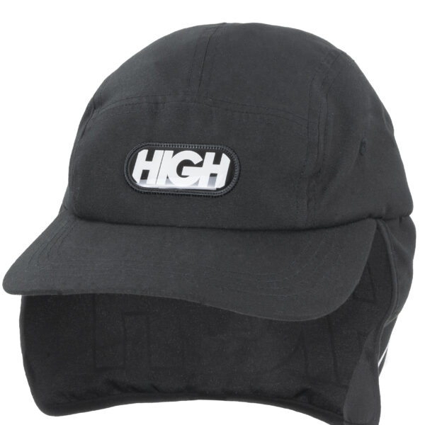 Outdoor_5_Panel_Black_Detail BONE HIGH COMPANY 5PANEL OUTDOOR PRETO