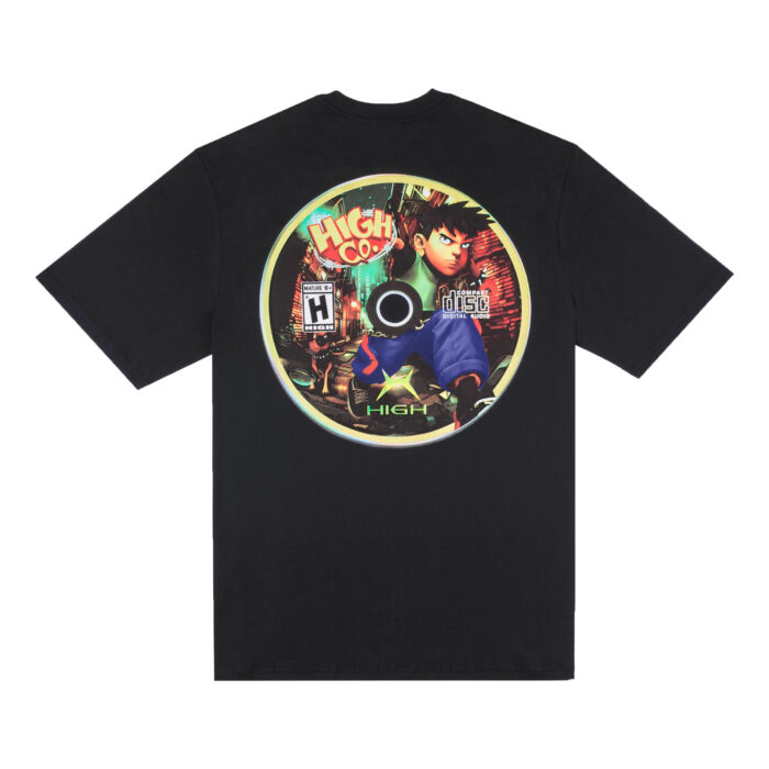 CAMISETA HIGH COMPANY DVD PRETA