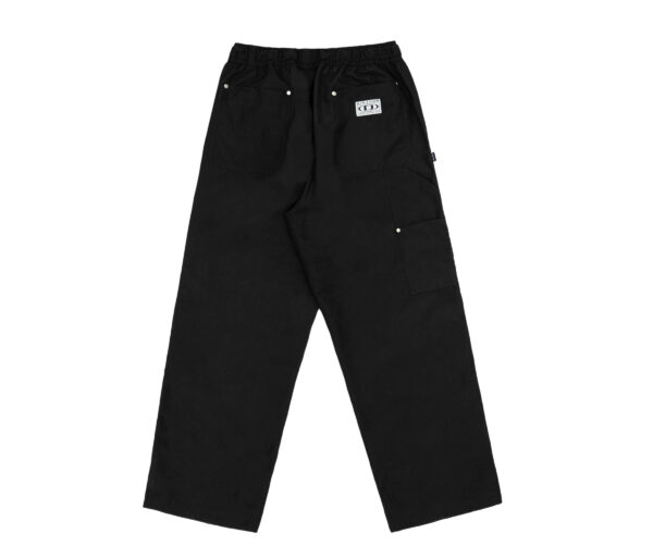 Workwear Twill Pants in Black Back CALCA DISTURB WORKWEAR TWILL PRETA