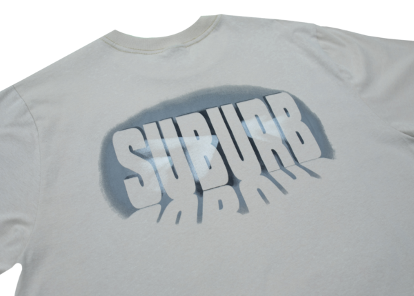 CAMISETA SUBURB COMPANY SHADOW BEGE