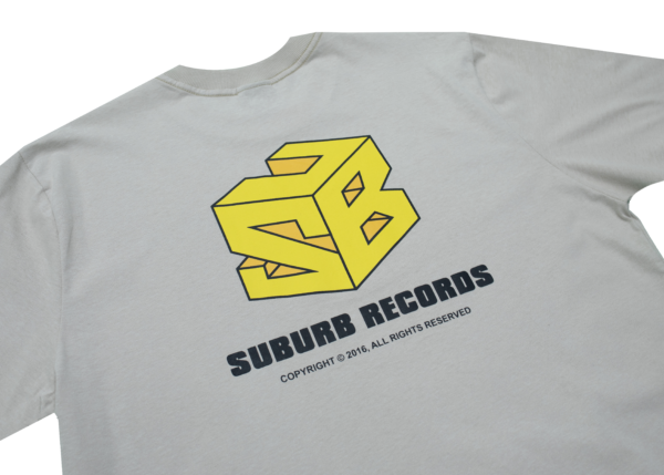 CAMISETA SUBURB COMPANY CUBE BEGE