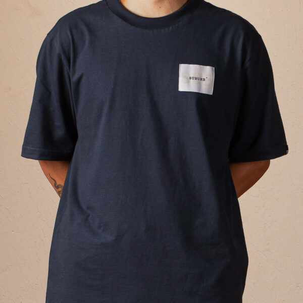 CAMISETA SUBURB COMPANY OVERPATCH MARINHO