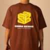 CAMISETA SUBURB COMPANY CUBE MARROM