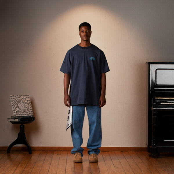 CAMISETA SUBURB COMPANY SHADOW MARINHO