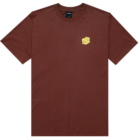 CAMISETA SUBURB COMPANY CUBE MARROM