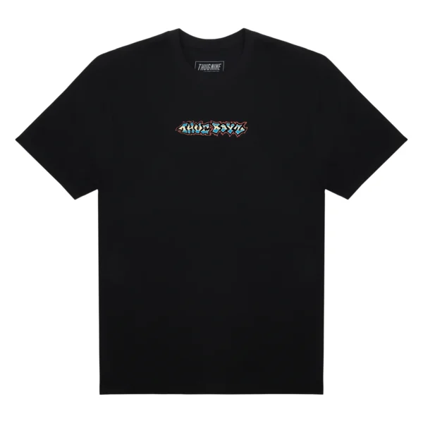 CAMISETA THUG NINE STREET FIGHT PRETA