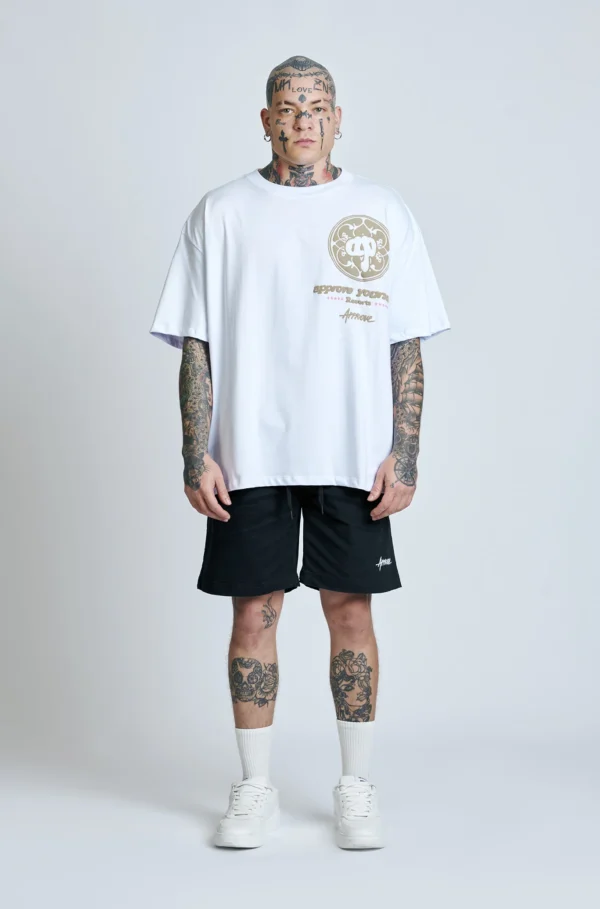 CAMISETA APPROVE OVERSIZED RESORT BRANCA