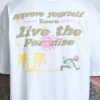 CAMISETA APPROVE OVERSIZED RESORT BRANCA