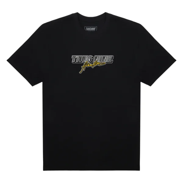 CAMISETA THUG NINE HARRIS PRETA
