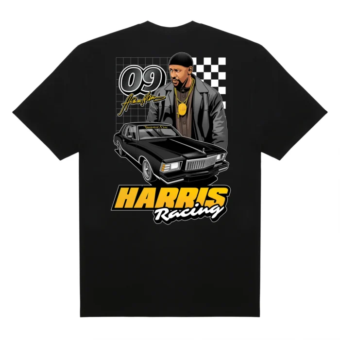 CAMISETA THUG NINE HARRIS PRETA