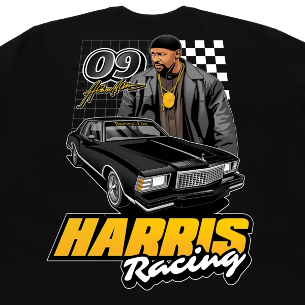 CAMISETA THUG NINE HARRIS PRETA
