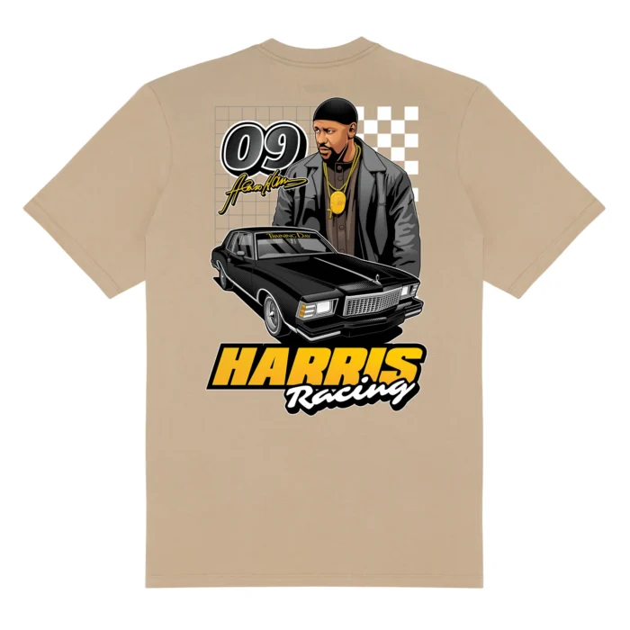 CAMISETA THUG NINE LOW LIFE CAQUI