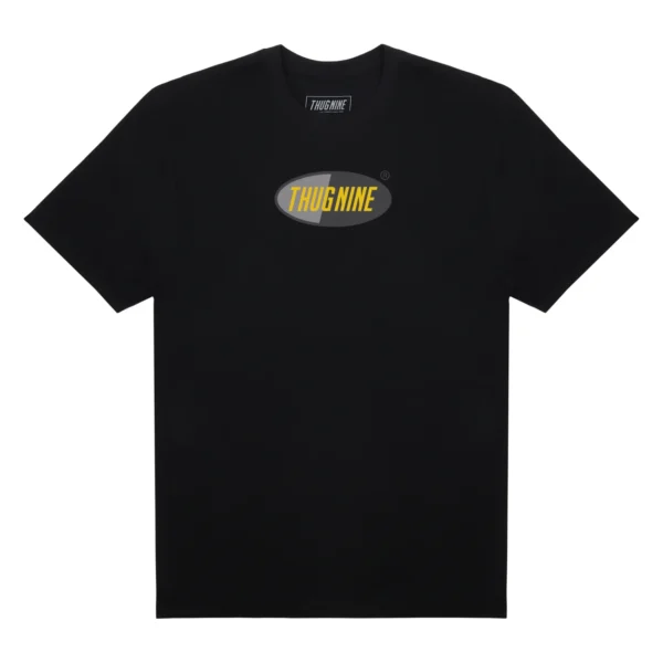 CAMISETA THUG NINE MERCH PRETA