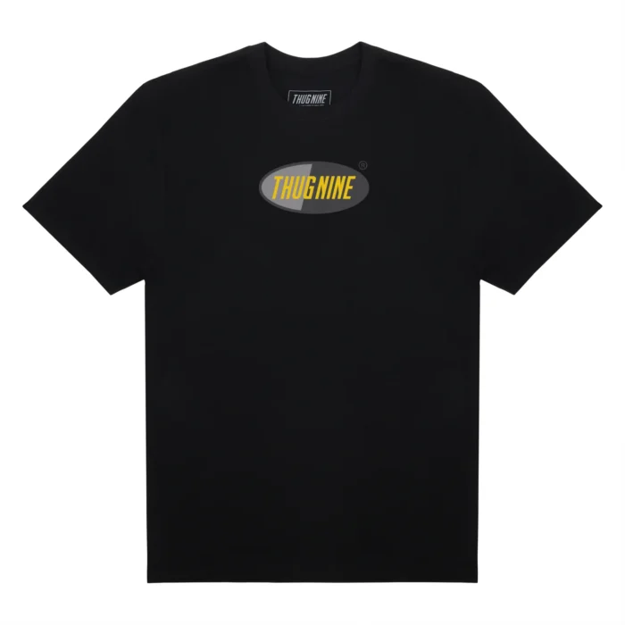 CAMISETA THUG NINE MERCH PRETA