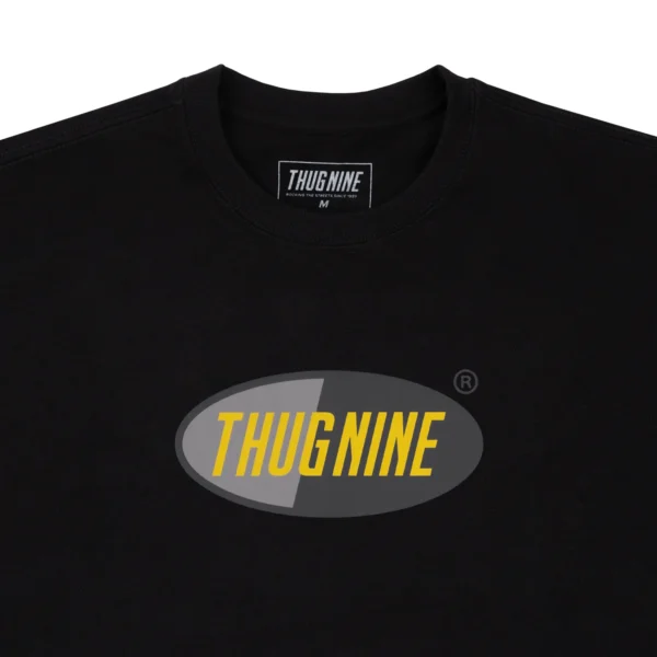 CAMISETA THUG NINE MERCH PRETA