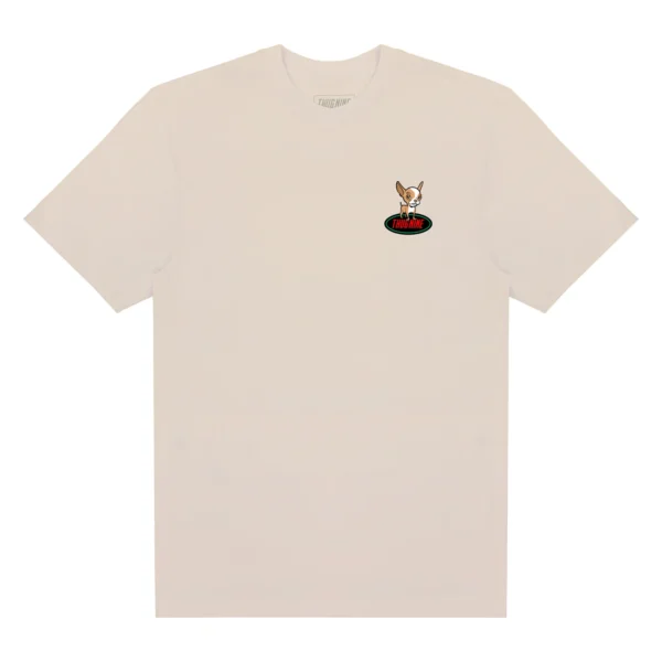 CAMISETA THUG NINE CHARRA OFF WHITE