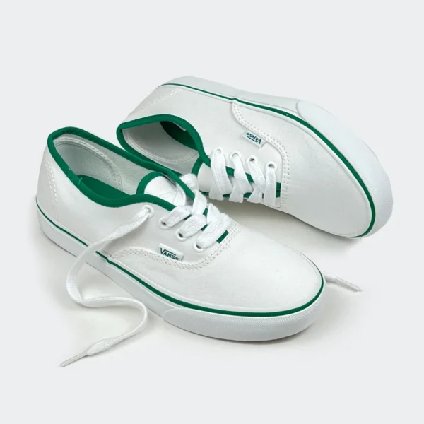 375031-2 TÊNIS VANS AUTHENTIC CANVAS POP BRANCO/VERDE