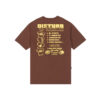 CAMISETA DISTURB FLYMARKET MARROM