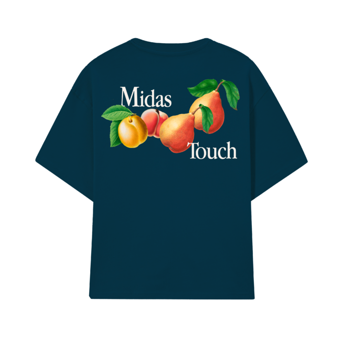 CAMISETA MIDAS TOUCH FRUITS MARINHO