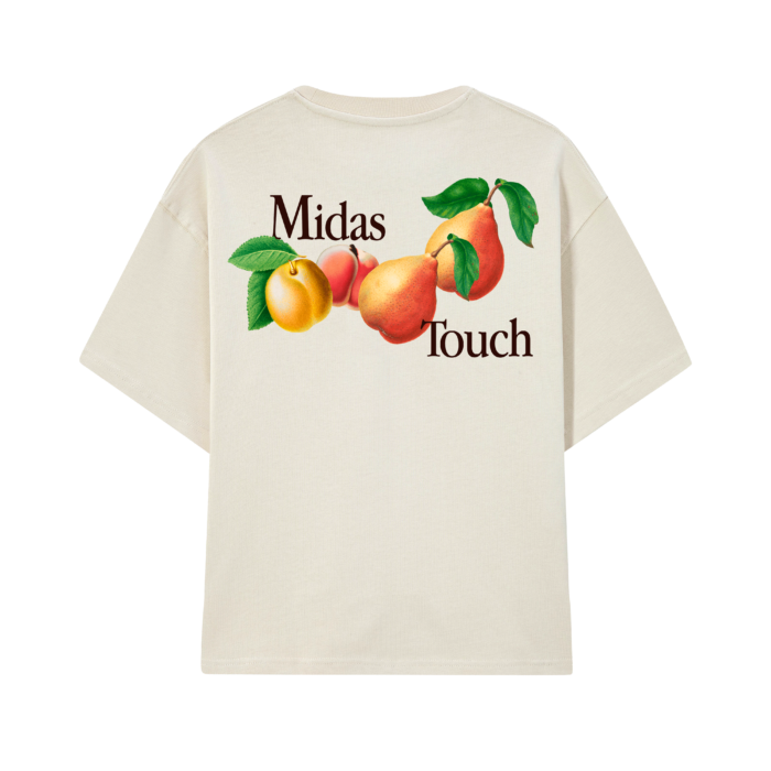 CAMISETA MIDAS TOUCH FRUITS OFF WHITE