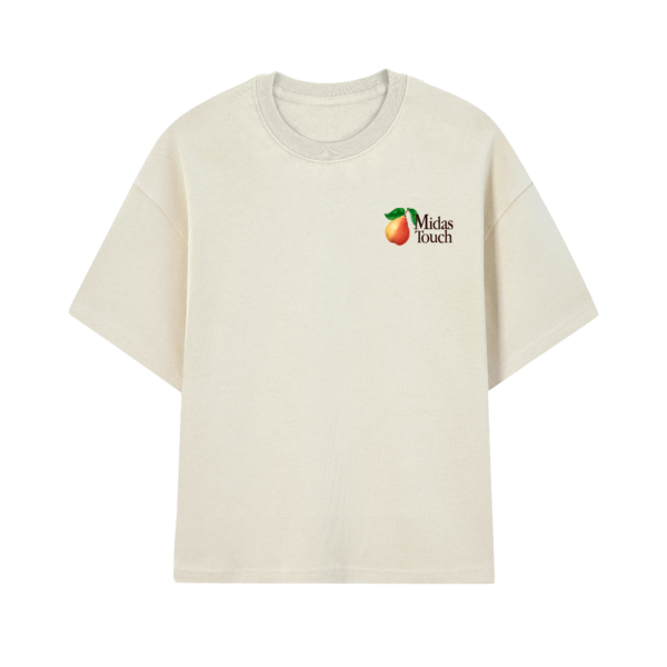 Frutas-OW-frente CAMISETA MIDAS TOUCH FRUITS OFF WHITE