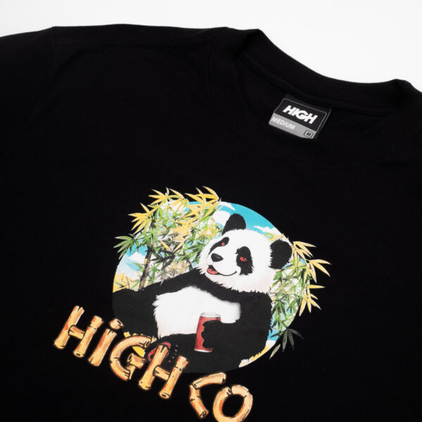 Tee_Panda_Black_Detail CAMISETA HIGH COMPANY PANDA PRETA