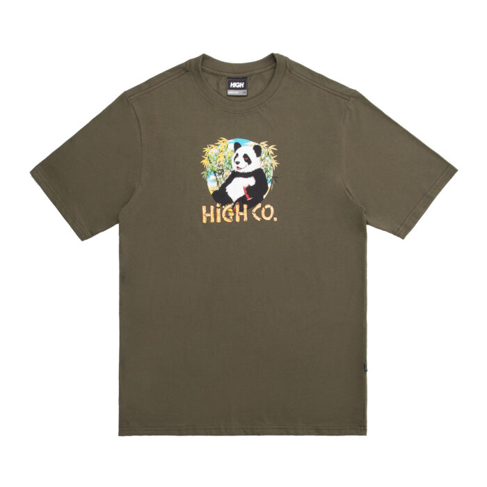 CAMISETA HIGH COMPANY PANDA VERDE MILITAR