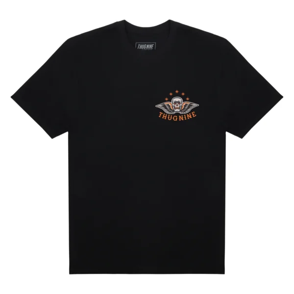 262318-2 CAMISETA THUG NINE HAIL MARY PRETA
