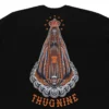 CAMISETA THUG NINE HAIL MARY PRETA