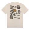 CAMISETA THUG NINE MESS OFF WHITE