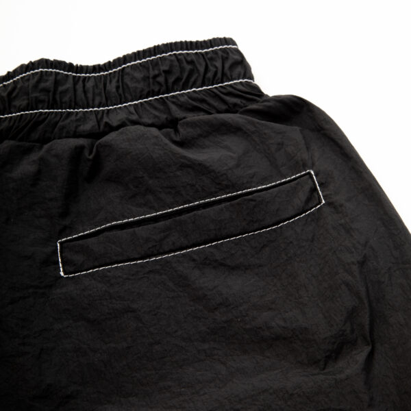 Backstich_Shorts_Black_Detail SHORT HIGH COMPANY BACKSTITCH PRETA