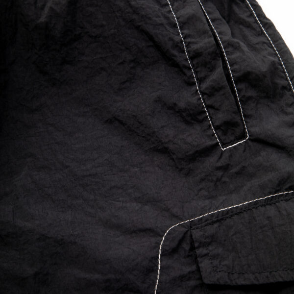Backstich_Shorts_Black_Detail_2 SHORT HIGH COMPANY BACKSTITCH PRETA