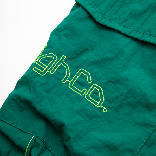 Backstich_Shorts_Night_Green_Detail_3 SHORT HIGH COMPANY BACKSTITCH VERDE