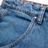 CALCA JEANS HIGH COMPANY LOGO LINE AZUL