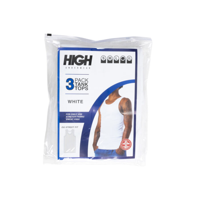 PACK DE REGATAS HIGH COMPANY BRANCA