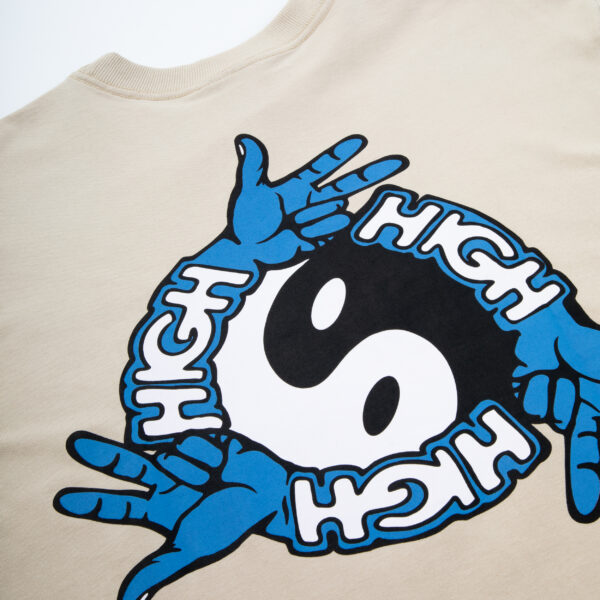 Tee_Balance_Sand_Detail_2 CAMISETA HIGH COMPANY BALANCE BEGE