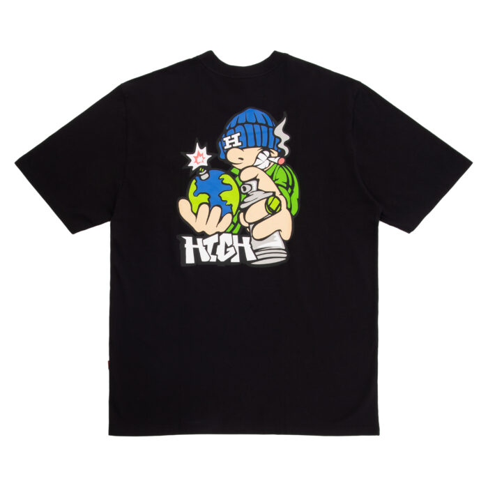 CAMISETA HIGH COMPANY REBEL PRETA