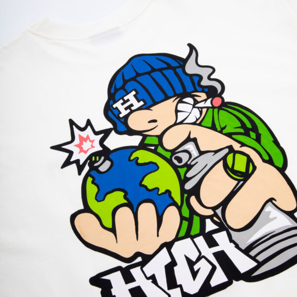 Tee_Rebel_White_Detail CAMISETA HIGH COMPANY REBEL BRANCA