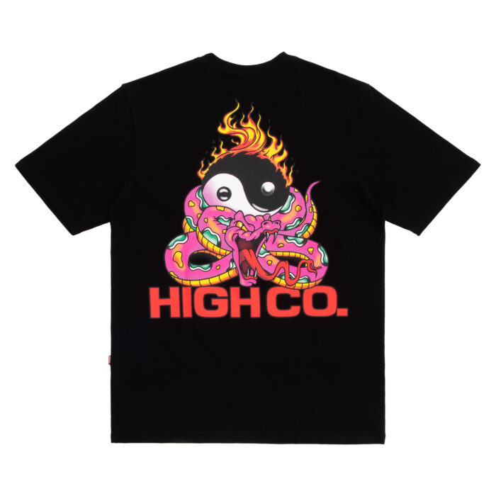 CAMISETA HIGH COMPANY VIPER PRETA