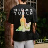 CAMISETA MIDAS TOUCH CAIPIRINHA PRETA