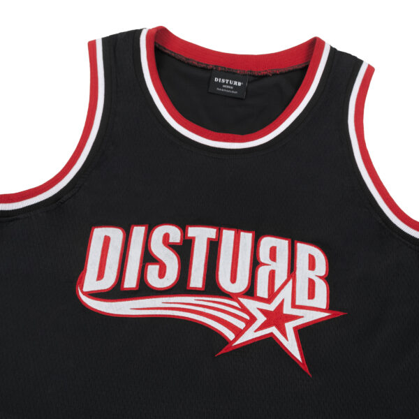 16ers Basketball Jersey in Black (1) REGATA DISTURB 16ERS BASKETBALL PRETA