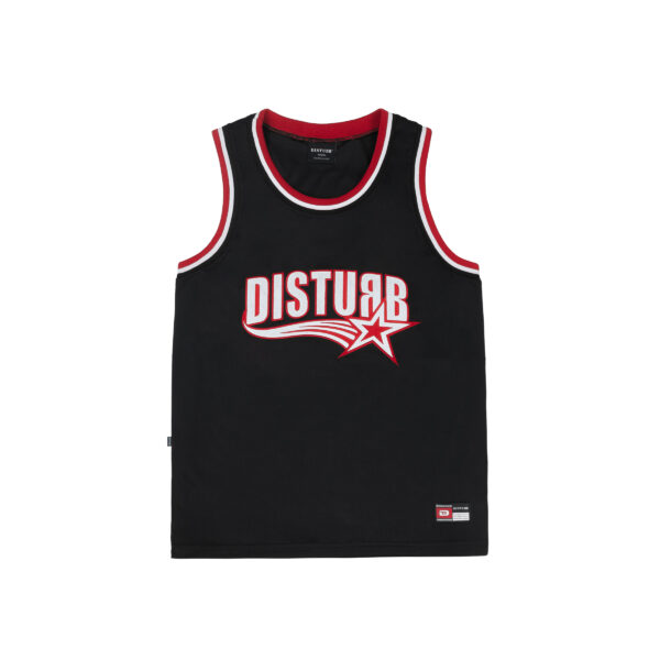 16ers Basketball Jersey in Black REGATA DISTURB 16ERS BASKETBALL PRETA
