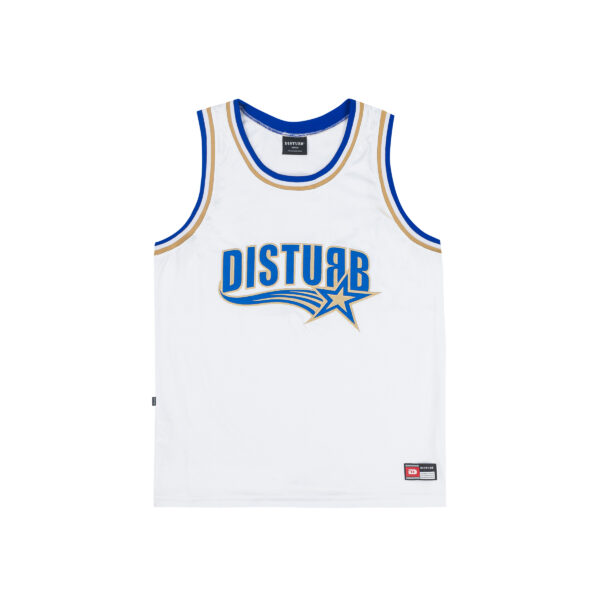16ers Basketball Jersey in White REGATA DISTURB 16ERS BASKETBALL BRANCA