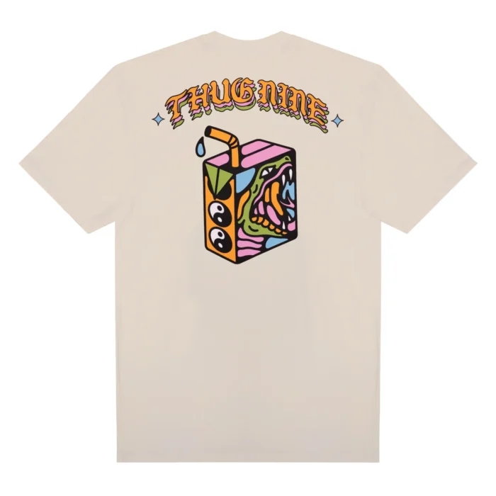 CAMISETA THUG NINE SWEET POISON OFF WHITE